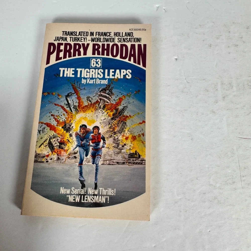 Perry Rhodan Lot #60-69 First Printings Ace Sci-Fi Paperbacks Vintage